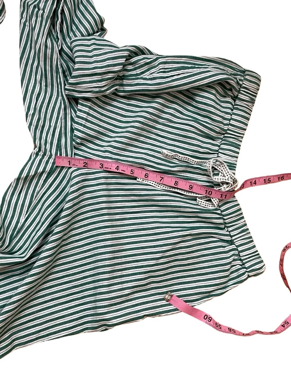 RACHEL ASHWELL Striped Peter Pan Collar Cottagecore Viral TikTok Pajama Set